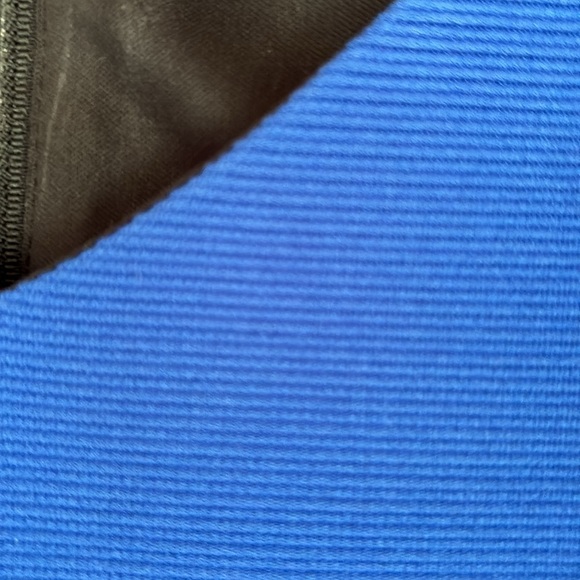 NWT Jones New York dress v-neck knee length short sleeve blue 💙 & black 🖤 - Picture 15 of 15